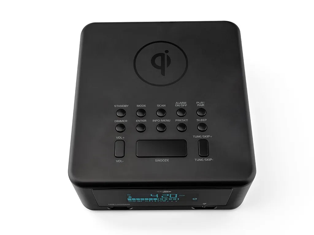  Caliber HCG010QIDAB-BT - Uhrenradio Mit Bluetooth Und DAB+-Empfang - Schwarz
