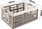  Keeeper Profi-Klappbox "ben", 45 Liter, PP, Creme / Taupe