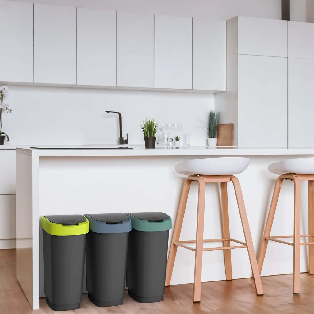 ROTHO Swingeimer 25 L TWIST ECO, Farbe:Grün