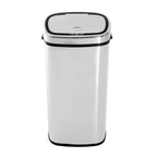  HOMCOM Mülleimer Automatik Mit Sensor Abfalleimer Küche Edelstahl 50/68L Silber (68L)
