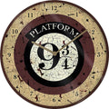  Harry Potter Wanduhr Platform 9 3/4