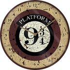  Harry Potter Wanduhr Platform 9 3/4