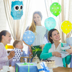  Relaxdays Pinata Eule Blau