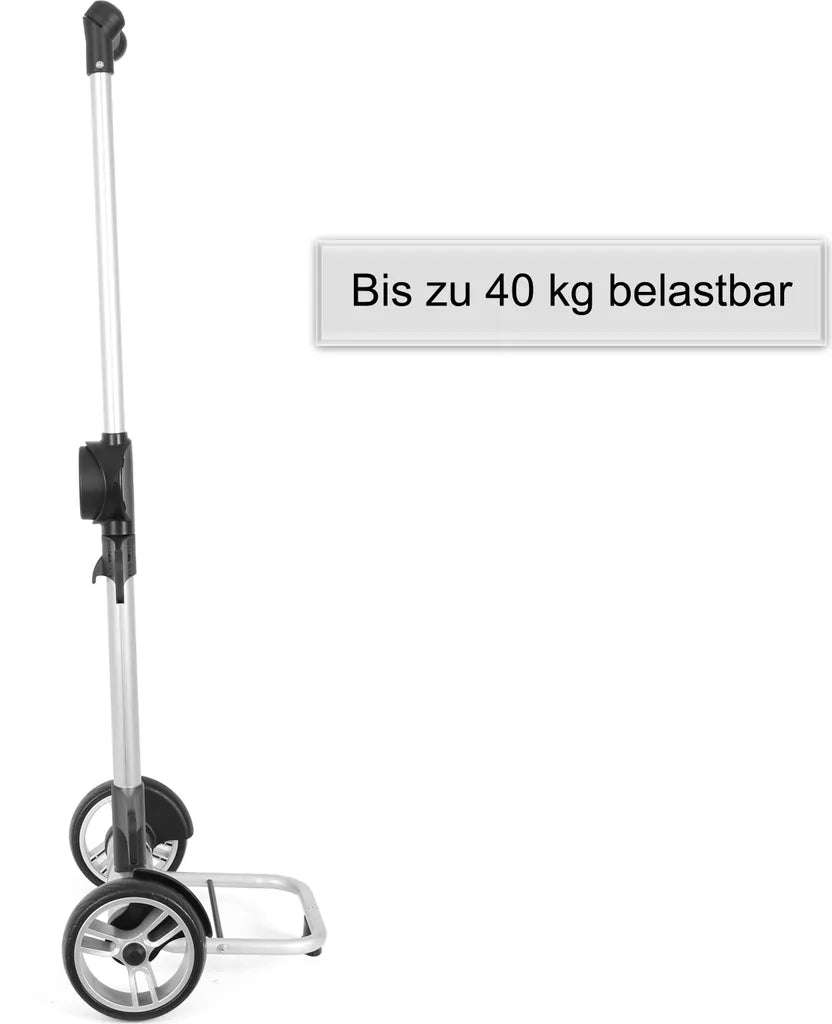  Andersen Shopper Unus Alu Höhenverstellbar Mit Kugellagerrad Ø 17 Cm Und 46 Liter Tasche Filip Rot Mit Kühlfach