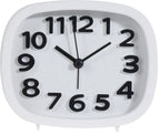  1 X Alarm-Wecker Analog, Quarz Größe: 12 X 4 X 10 Cm Weiß Oder Schwarz