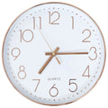  VidaXL Wanduhr 30 Cm Rotgold