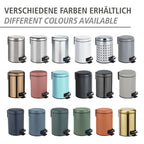 Wenko Kosmetik Treteimer Leman Metallic-Kupfer 3 L