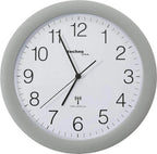  Technoline Wanduhr WT 8000 Silber Analog
