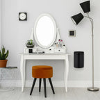  Relaxdays Kosmetikeimer Wandmontage 3 Liter
