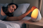  Philips HF3519/01 Wake-up Light (Sonnenaufgangfunktion, Digitales Fm Radio, Tageslichtwecker) Weiß