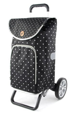  Andersen Shopper Alu Star Höhenverstellbar Mit Rad Ø 20cm Und 41 Liter Tasche Ole Schwarz