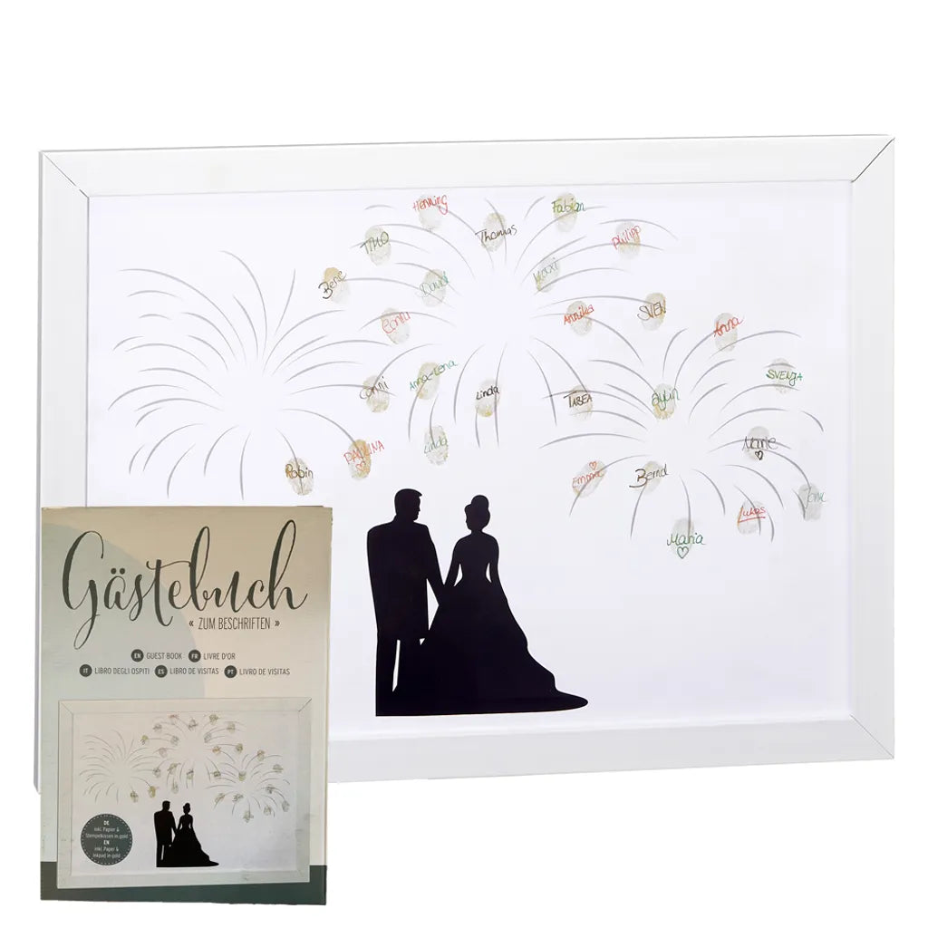  Gästebuch Hochzeit Fingerabdruck