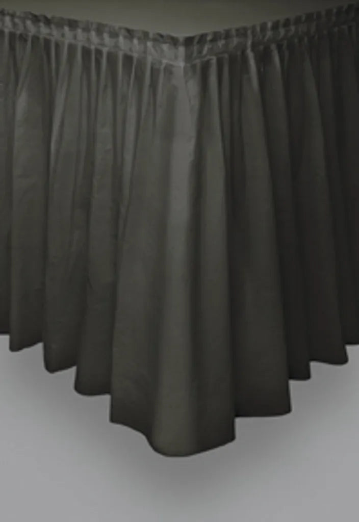  Unique Tischrock Selbstklebend Schwarz 426 X 73 Cm