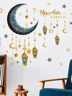  Eid Mubarak Acryl-Wandaufkleber Ramadan Islamische Muslimische Partydekoration