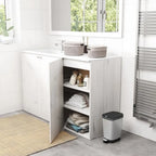  KIS Treteimer 10L CHIC Inox Und Schwarz
