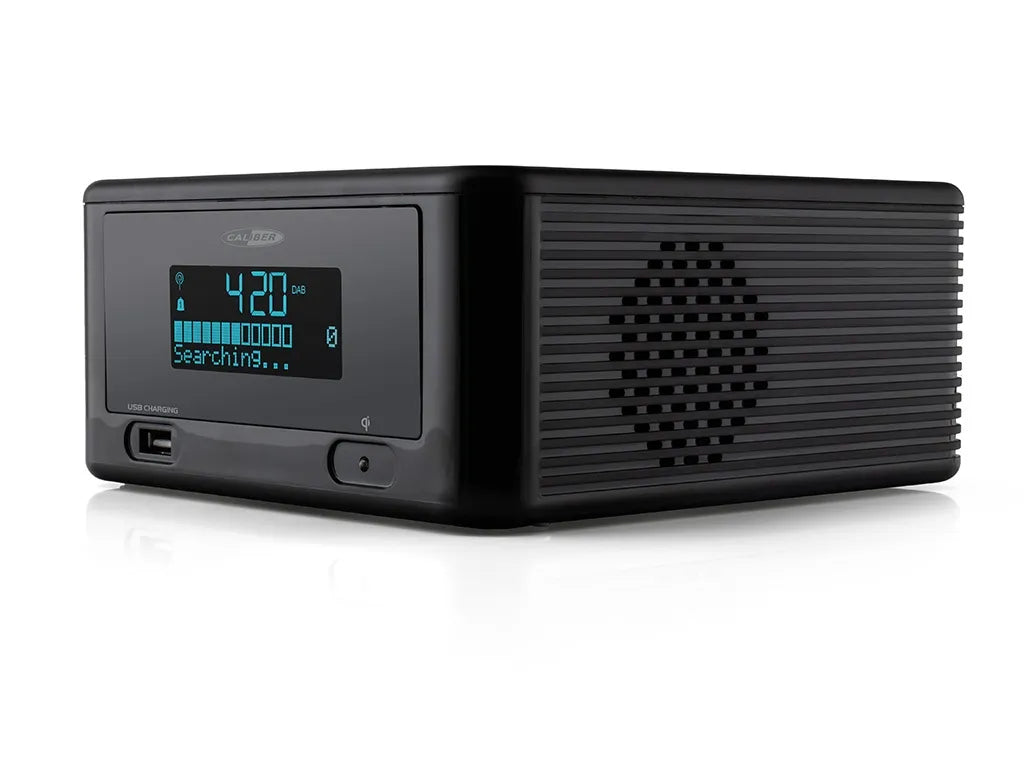  Caliber HCG010QIDAB-BT - Uhrenradio Mit Bluetooth Und DAB+-Empfang - Schwarz