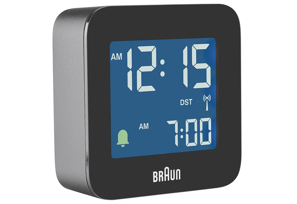  Braun BC 08 B-DCF Funkwecker Multiband Schwarz