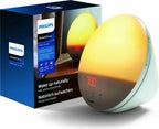  Philips HF3519/01 Wake-up Light (Sonnenaufgangfunktion, Digitales Fm Radio, Tageslichtwecker) Weiß