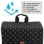  Andersen Shopper Quattro Mit 4 Rädern, Höhenverstellbar Mit Rad Ø 15 Und 20cm Und 45 Liter Tasche Malit Schwarz Mit Kühlfach