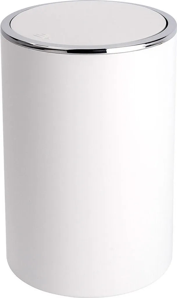 Wenko Schwingdeckeleimer Inca White