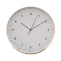  LUUK LIFESTYLE Große Quarz-Wanduhr, Leisem, Nicht Tickendem Uhrwerk, Nordisches Design, Innendekoration Für Wohnzimmer, Küche, Schlafzimmer, Farbe Weiß Und Gold