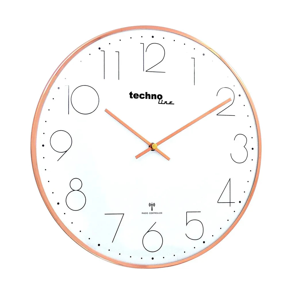  Technoline Wanduhr WT8240rose-gold Analog