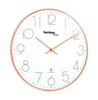  Technoline Wanduhr WT8240rose-gold Analog