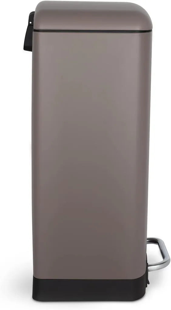  Les Collectors No 883 Mülleimer, Taupe, 40 Liter, Pedal-Mülleimer, Tret-Mülleimer