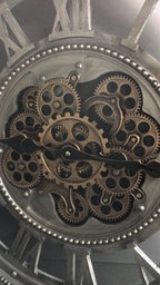  Luxury Label Wanduhr Marinus 60 Cm Stahl Grün Gold