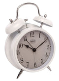  Balance 632594 Nostalgie Wecker Weiß Doppelglockenwecker Retro Analog Romantisch Extra Lauter Weckalarm