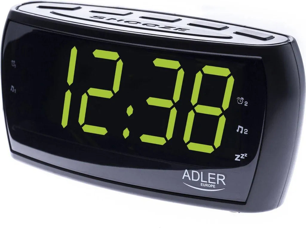  Adler Uhrenradio Radiowecker Mit Extragroßem Display, Dimmbar / Snooze Funktion