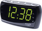  Adler Uhrenradio Radiowecker Mit Extragroßem Display, Dimmbar / Snooze Funktion