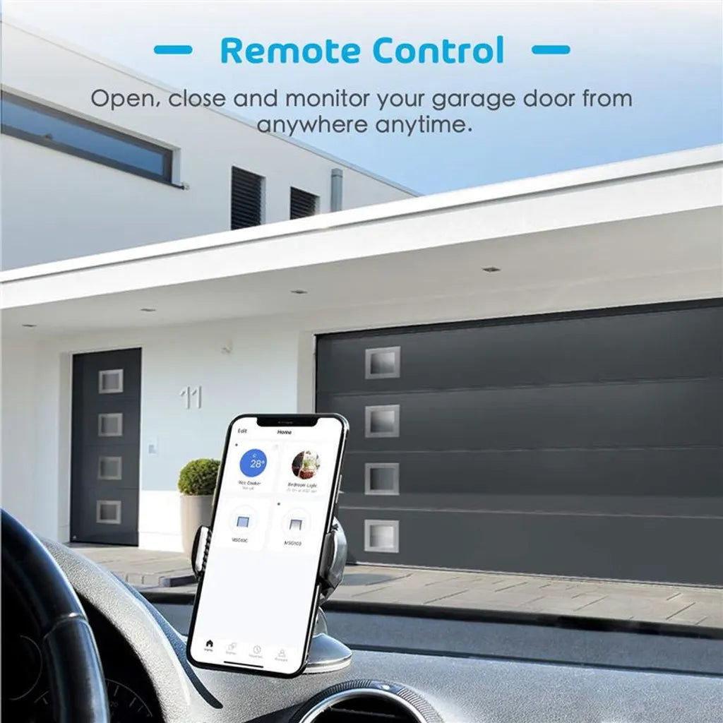  Meross Smart WLAN Garagentoröffner Funktioniert Mit Apple HomeKit, APP-Steuerung