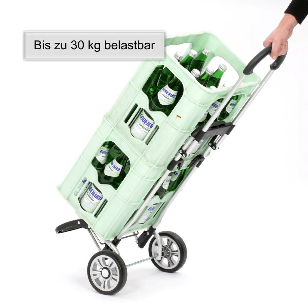  Andersen Shopper Scala Plus Alu Klappbar Mit Rad Ø 15 Cm Und 36 Liter Tasche Priya Khaki