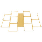  5 Er Set Blumenständer Metall Blumentopf Ständer Blumensäule Gold 60cm Für Hochzeitsdekoratio, Party