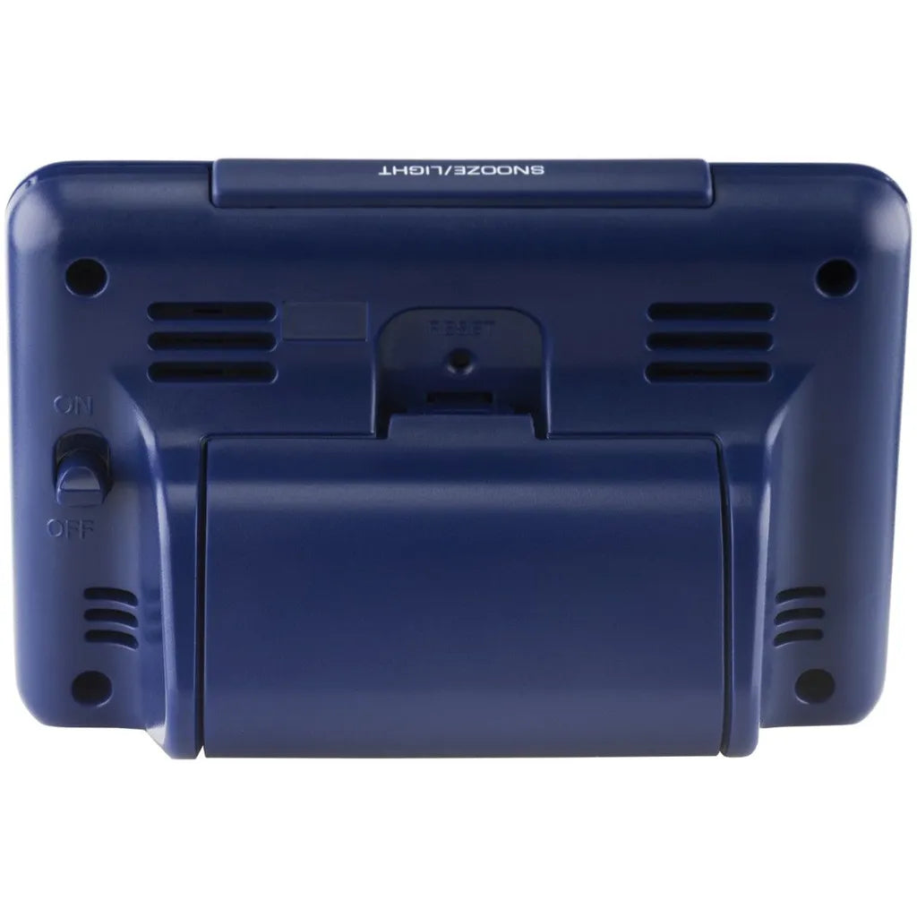  ATRIUM Wecker Digital Quarz Funkwecker A720-5 Licht Innentemperatur Blau