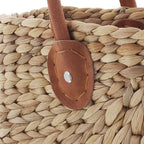  Tasche "Naturgeflecht" Maße:38 X 20 X 22 Cm, Gesamthöhe 40 Cm