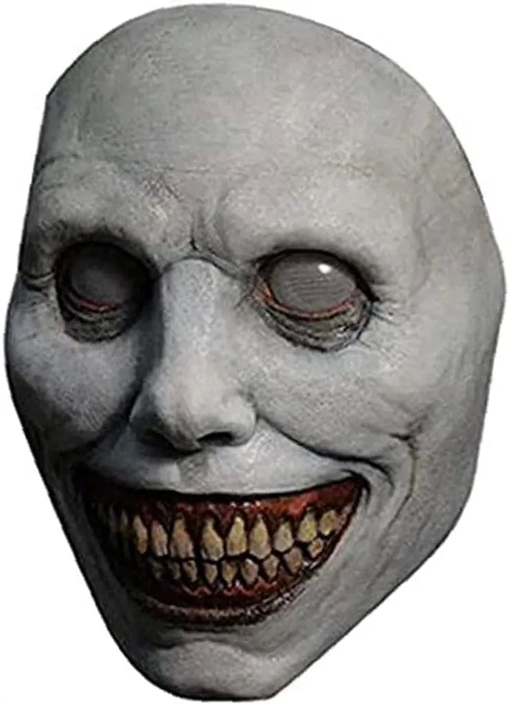  Gruselige Halloween-Maske Für Erwachsene, Lächelnde Dämonen-Maske, Gothic-Halloween-Horror-Masken, Gruselige Halloween-Kostüm-Requisiten Für Halloween, Karneval, Party, Cosplay