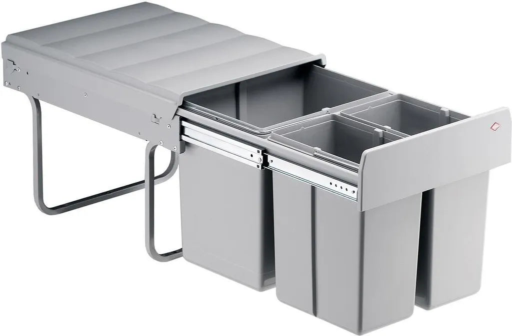  Wesco Einbau-Abfallsammler TRIO-MASTER 40DT 16 Liter + 2x8 Liter 600787
