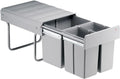  Wesco Einbau-Abfallsammler TRIO-MASTER 40DT 16 Liter + 2x8 Liter 600787