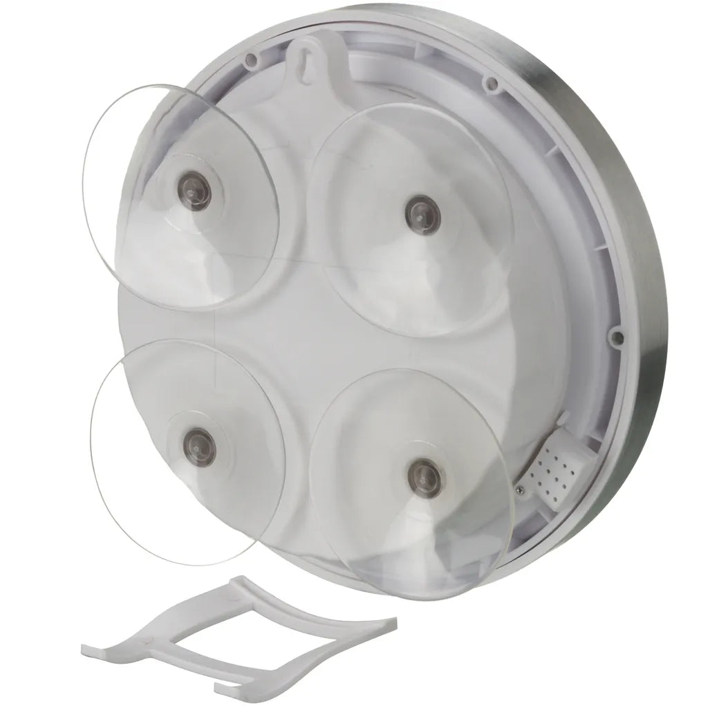  BRESSER MyTime Thermo-/Hygro-Baduhr - Weiß