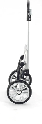  Andersen Shopper Alu Star Höhenverstellbar Mit Rad Ø 20cm Und 47 Liter Tasche Mara Schwarz