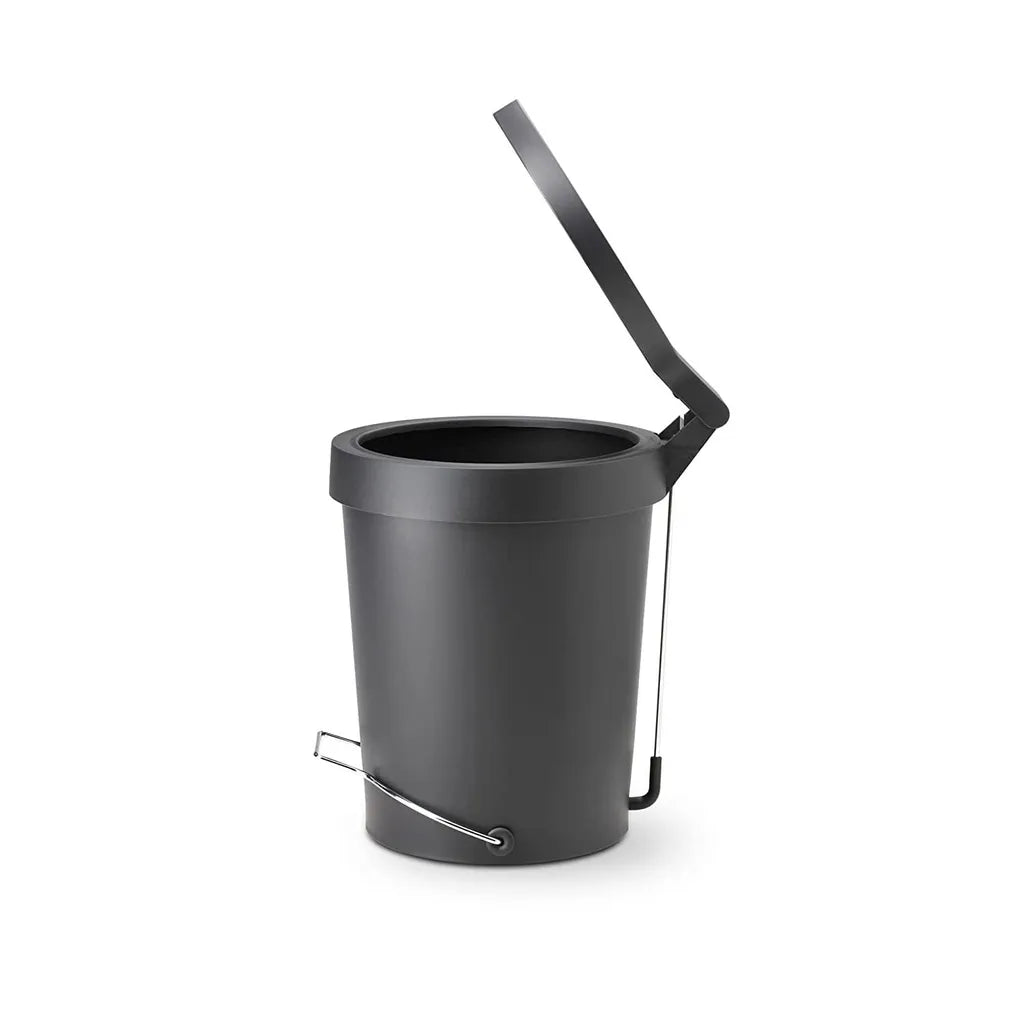  Authentics Tip Treteimer 15 L, Abfalleimer, Papierkorb, Polypropylen, V2A, Schwarz, 1087199