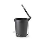 Authentics Tip Treteimer 15 L, Abfalleimer, Papierkorb, Polypropylen, V2A, Schwarz, 1087199