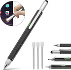 Multi Tool Tech Pen Gadgets Tools Für Männer, Personalisierte Geschenke Für Papa Oder Ihn, Lustiges Geschenk Für Weihnachten, Vatertag, Valentinstag Oder Geburtstagsgeschenke(Schwarz)