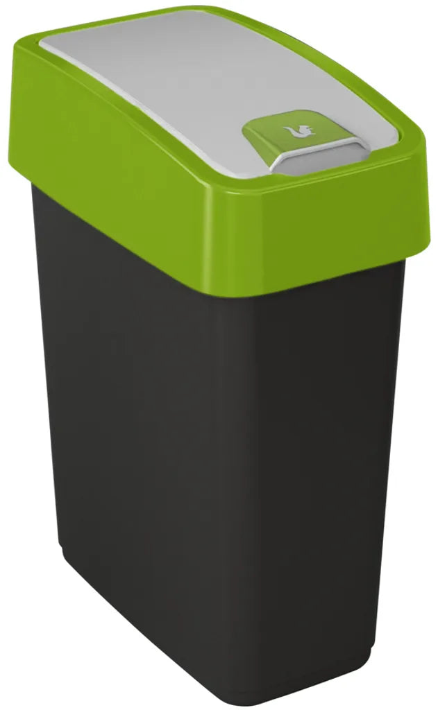  Keeeper Abfalleimer "magne" 10 Liter Anthrazit / Grün