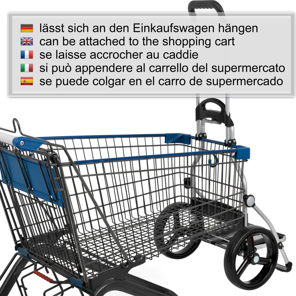  Andersen Shopper Royal Alu Klappbar Mit 3-Speichenrad Ø 25cm Und 62 Liter Tasche Hydro 2.0 Rot Mit Kühlfach