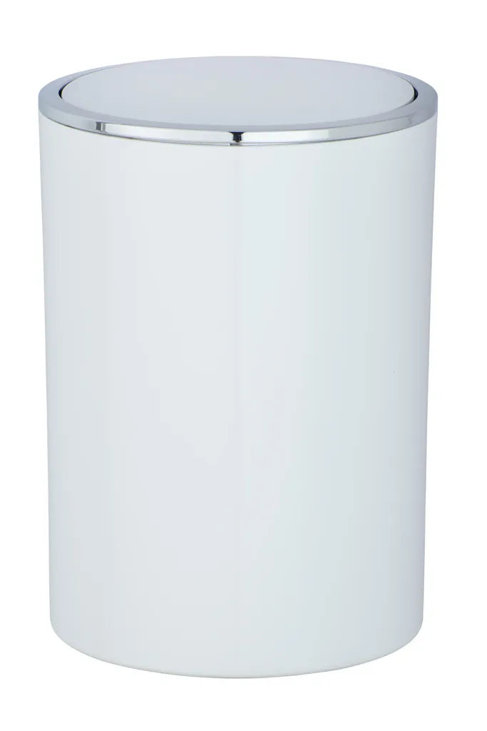 Wenko Schwingdeckeleimer Inca White