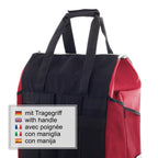  Andersen Shopper Alu Star Höhenverstellbar Mit Rad Ø 20cm Und 62 Liter Tasche Hydro 2.0 Rot Mit Kühlfach