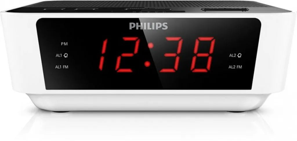  Philips AJ3115 Radiowecker / Weiß